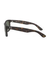 The Ray-Ban Justin Polarised Sunglasses in Havana