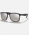The Ray-Ban Chromance Polarised Sunglasses in Black & Silver