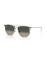 The Ray-Ban RB4451 Sunglasses in Polished Transparent Grey
