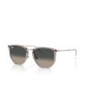 The Ray-Ban RB4451 Sunglasses in Polished Transparent Grey