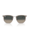 The Ray-Ban RB4451 Sunglasses in Polished Transparent Grey