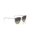 The Ray-Ban RB4451 Sunglasses in Polished Transparent Grey