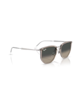 The Ray-Ban RB4451 Sunglasses in Polished Transparent Grey