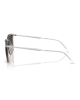 The Ray-Ban RB4451 Sunglasses in Polished Transparent Grey