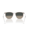 The Ray-Ban RB4451 Sunglasses in Polished Transparent Grey
