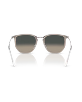 The Ray-Ban RB4451 Sunglasses in Polished Transparent Grey
