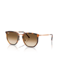 The Ray-Ban RB4451 Sunglasses in Polished Transparent Orange
