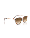 The Ray-Ban RB4451 Sunglasses in Polished Transparent Orange