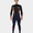Response 5/3mm Back Zip Wetsuit in Navy & Red