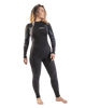 The Gul Womens Womens Response 3/2mm Back Zip Wetsuit in Black
