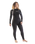 The Gul Womens Womens Response 3/2mm Back Zip Wetsuit in Black