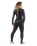 The Gul Womens Womens Response 3/2mm Back Zip Wetsuit in Black