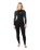 Womens Response 4/3mm Back Zip Wetsuit in Black