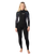 Womens Response 4/3mm Back Zip Wetsuit in Black