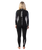 Womens Response 4/3mm Back Zip Wetsuit in Black