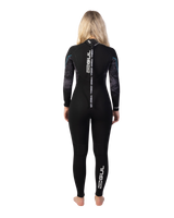 Womens Response 4/3mm Back Zip Wetsuit in Black