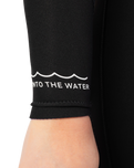 Womens Response 4/3mm Back Zip Wetsuit in Black