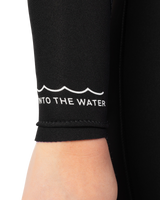 Womens Response 4/3mm Back Zip Wetsuit in Black