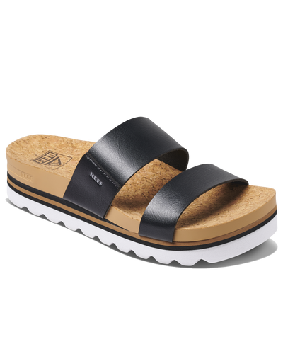 Cushion Vista Hi Sandals in Black