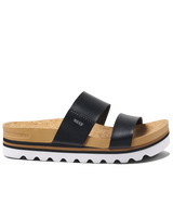 Cushion Vista Hi Sandals in Black