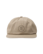 The Roark Mens Made To Fade 6 Panel Strapback Cap in Washed Fossil
