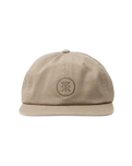 The Roark Mens Made To Fade 6 Panel Strapback Cap in Washed Fossil