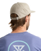 The Roark Mens Made To Fade 6 Panel Strapback Cap in Washed Fossil