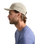 The Roark Mens Made To Fade 6 Panel Strapback Cap in Washed Fossil