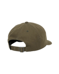 The Roark Mens Made To Fade 6 Panel Strapback Cap in Washed Military