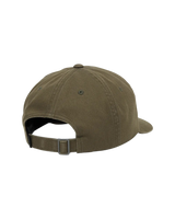 The Roark Mens Made To Fade 6 Panel Strapback Cap in Washed Military