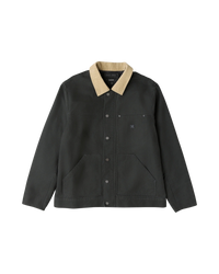 Open Roads Waxed Canvas Jacket in Onyx