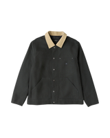 Open Roads Waxed Canvas Jacket in Onyx
