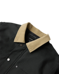 Open Roads Waxed Canvas Jacket in Onyx