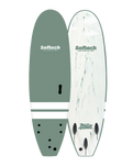 Roller 7'0" Softboard in Smoke Green