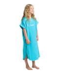 Junior Original-Series Changing Robe in Hawaiian Blue