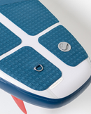 The Red Paddle 11'0" Compact 5 Piece MSL PACT SUP in Blue