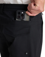 The Roark Mens Layover Pro Traveler Trousers in Black