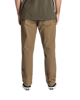 The Roark Mens Layover Pro Traveler Trousers in Dark Khaki