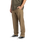The Roark Mens Layover Pro Traveler Trousers in Dark Khaki