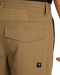 The Roark Mens Layover Pro Traveler Trousers in Dark Khaki