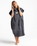 The Robie Original-Series Short Sleeve Changing Robe in Steel Grey