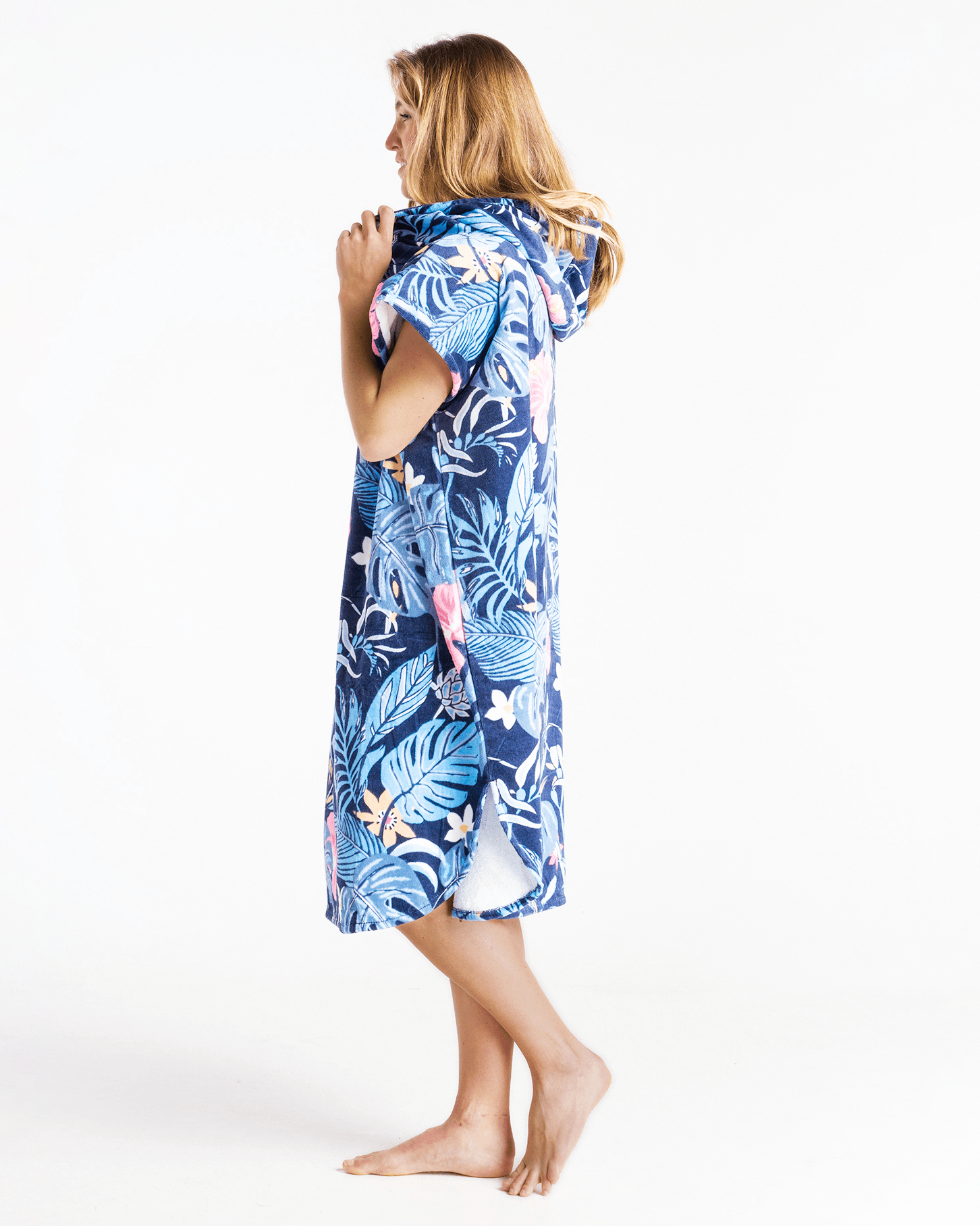 Steve's Place Robe The Robie Original-Series Short Sleeve Changing Robe in Multi | Anns ...