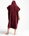 The Robie Original-Series Short Sleeve Changing Robe in Wine
