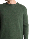 Nordsman Wool Jumper in Dark Forest