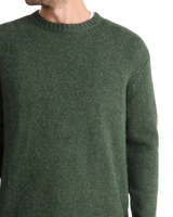 Nordsman Wool Jumper in Dark Forest