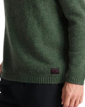 Nordsman Wool Jumper in Dark Forest