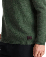 Nordsman Wool Jumper in Dark Forest