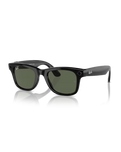 The Ray-Ban Meta Wayfarer Sunglasses in Shiny Black | Available at Anns Cottage