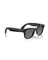 The Ray-Ban Meta Wayfarer Gen 2 Polarized Sunglasses in Matte Black & Graphite