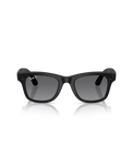 The Ray-Ban Meta Wayfarer Gen 2 Polarized Sunglasses in Matte Black & Graphite